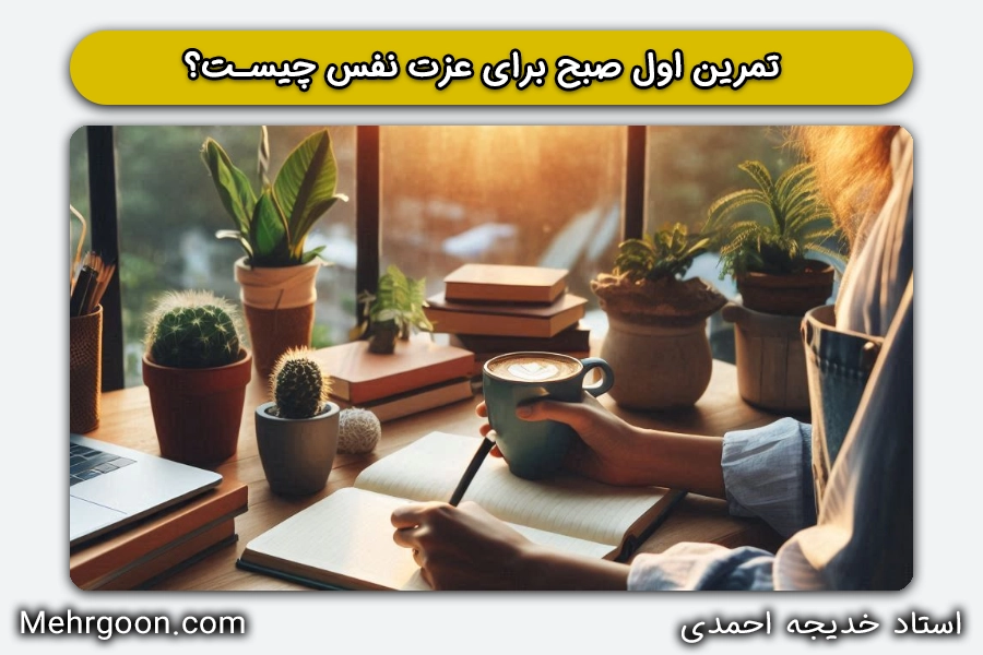 تمرین اول صبح برای عزت نفس چیست؟ | خدیجه اجمدی